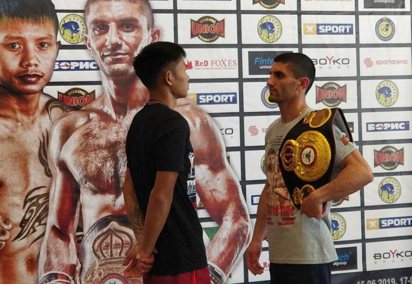 Далакян провел дуэль взглядов со своим следующим соперником