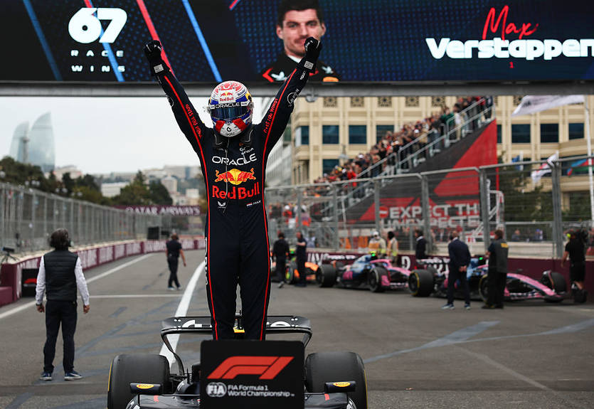 Ферстаппен став переможцем Гран-прі Азербайджану