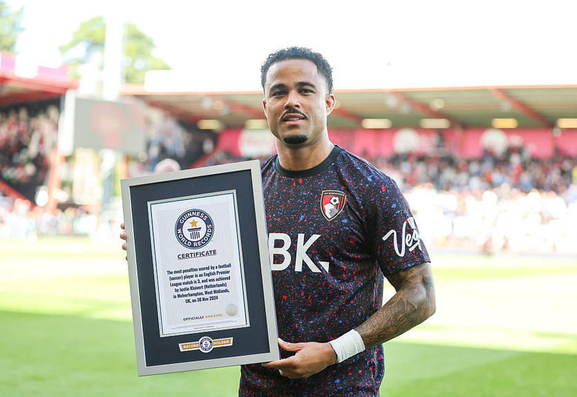 Син легендарного нідерландського форварда потрапив у Книгу рекордів Гіннеса