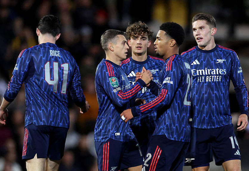 Арсенал переграв Порт Вейл у Кубку ліги