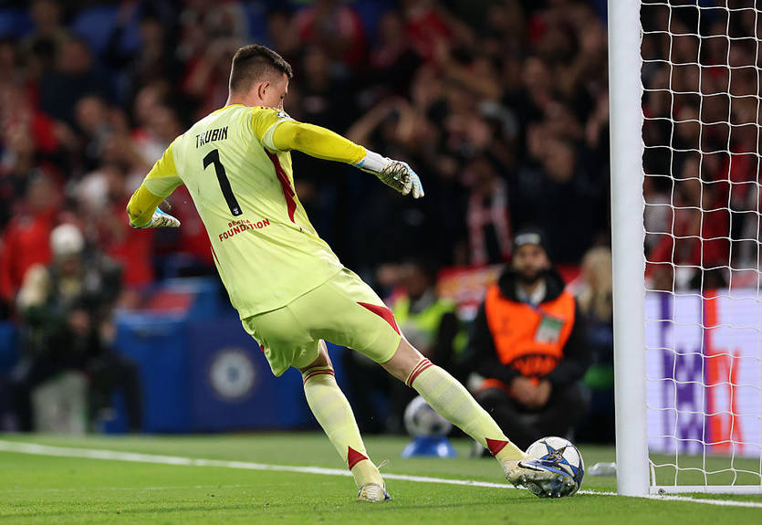 Трубін - найкращий гравець Бенфіки в матчі проти Челсі, Судаков - один із