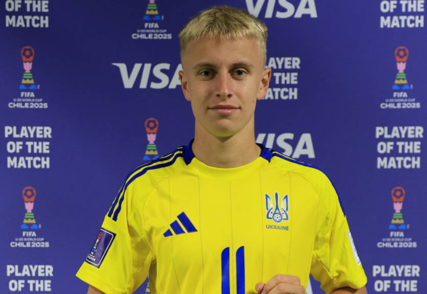 Півзахисник України виділений після перемоги над Парагваєм Півзахисник України виділений після перемоги над Парагваєм