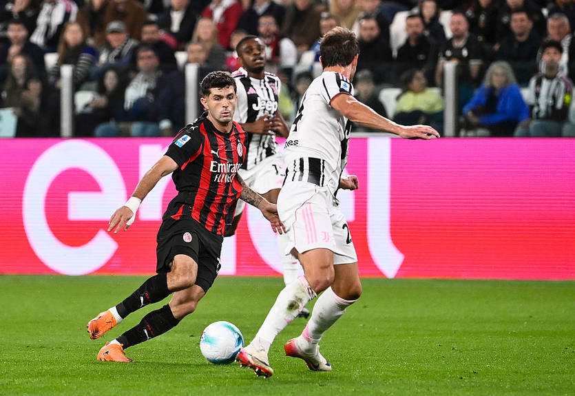 Милан с нереализованным пенальти расписал ничью с Ювентусом