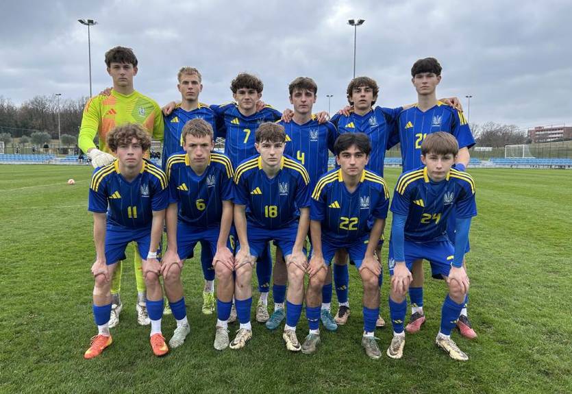 Сборная Украины завершила борьбу за выход на Евро-2026 U-17