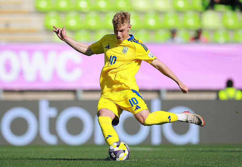 Лидер сборной Украины дисквалифицирован на матч 1/8 финала ЧМ-2025 U-20 с Испанией