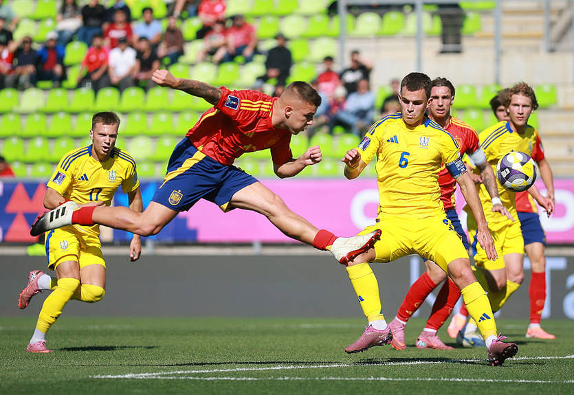Україна завершила виступи на ЧС-2025 U-20, поступившись Іспанії Україна завершила виступи на ЧС-2025 U-20, поступившись Іспанії