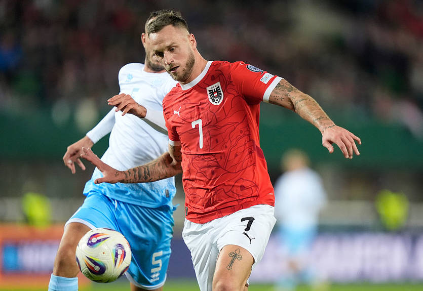 Десять гравців Австрії відзначилися результативними діями в матчі відбору до ЧС-2026