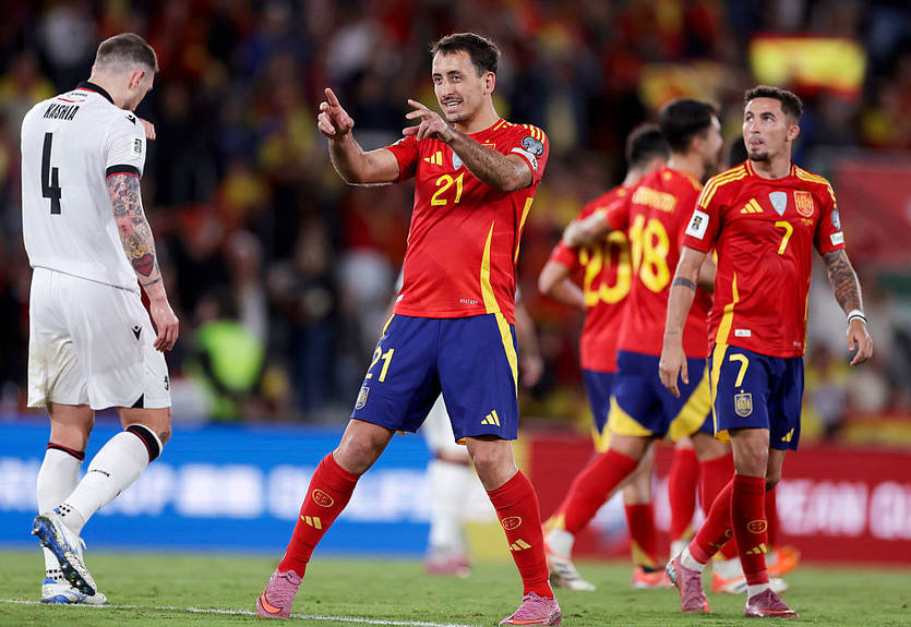 Іспанія здолала Грузію, Італія обіграла Естонію, а Португалія впоралася з Ірландією