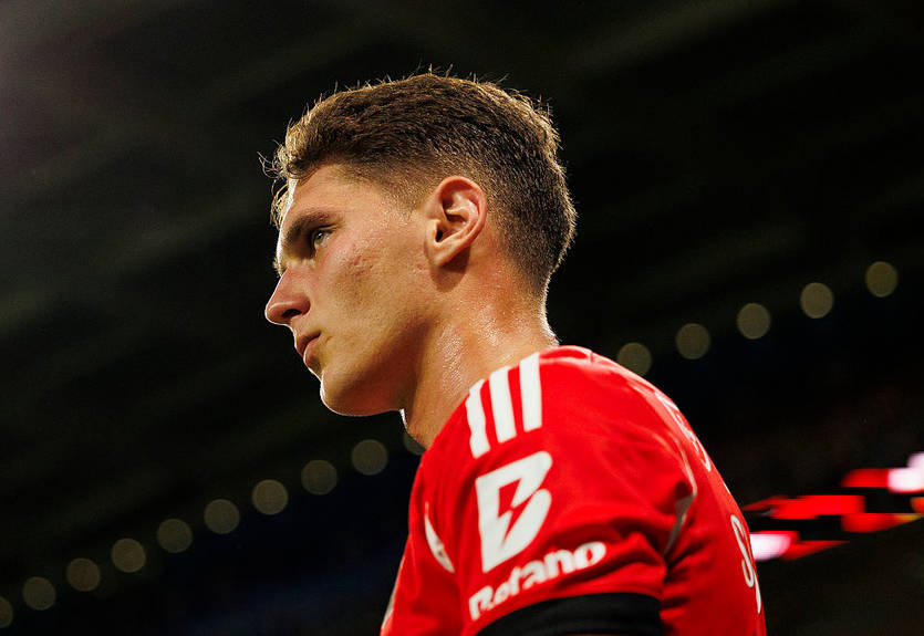 Українець Георгій Судаков вибув зі складу Бенфіки через травму