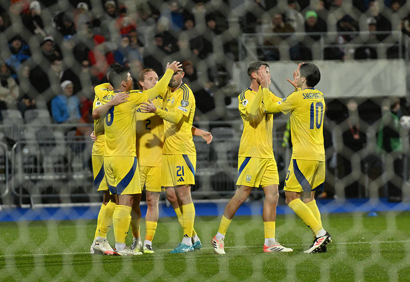 Обнародована заявка Украины на матч против Азербайджана