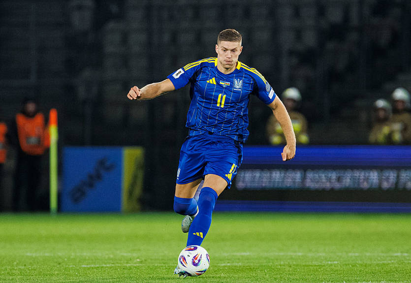 Неприятная серия. Нападающий сборной Украины не забивает уже год