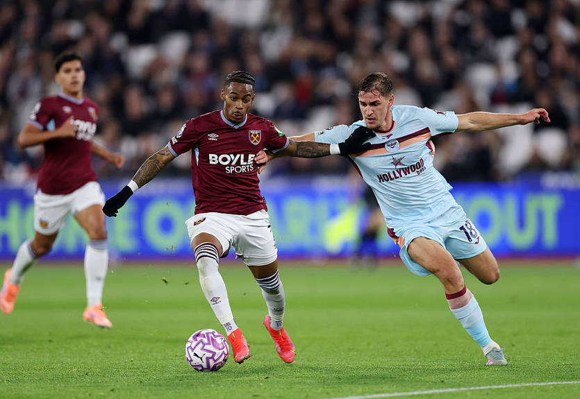 Ярмолюк отримав одну з найкращих оцінок у грі Брентфорда з Вест Гемом