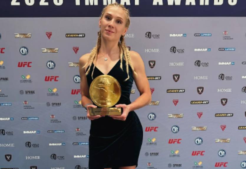 Украинка Анна Гиря признана спортсменкой года по версии IMMAF