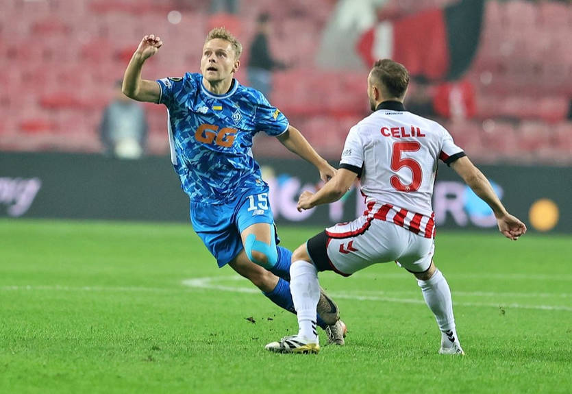 Півзахисник Динамо прокоментував розгром у Лізі конференцій