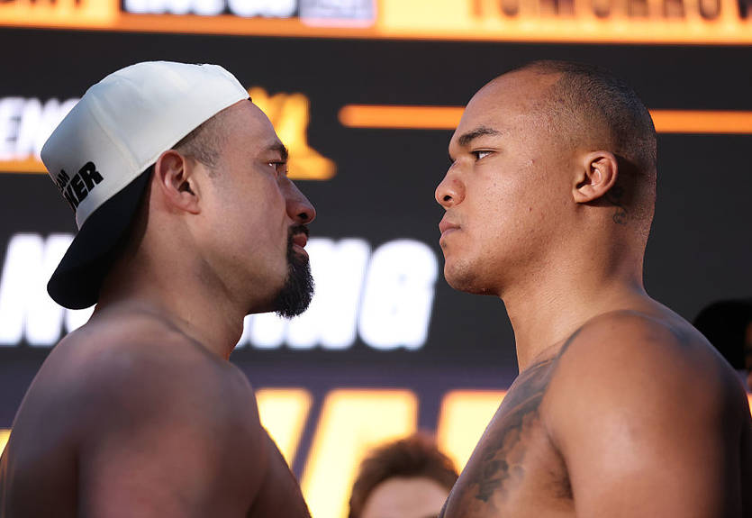 Паркер та Вордлі влаштували фінальну дуель поглядів перед боєм