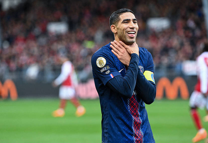 Хакімі та Дуе принесли перемогу ПСЖ у матчі з Брестом