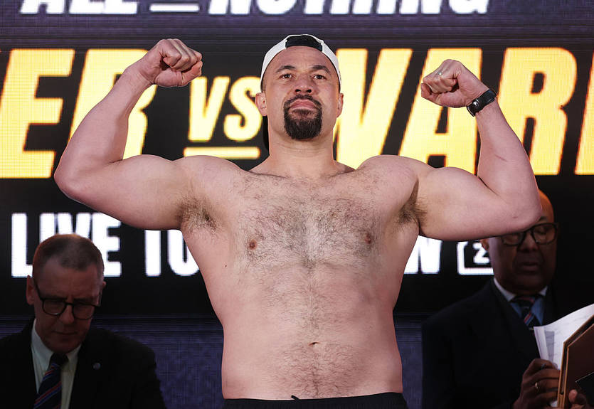 Джозеф Паркер отреагировал на поражение от Фабио Уордли