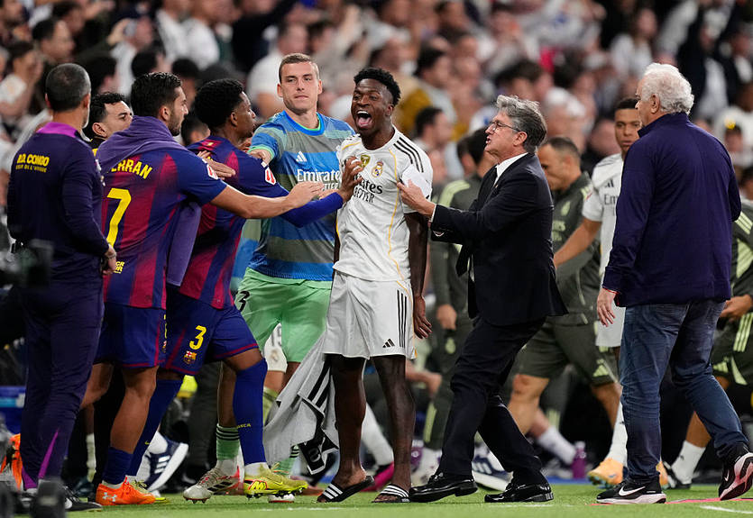 Лунин заработал удаление в Эль Класико, не выходя на поле