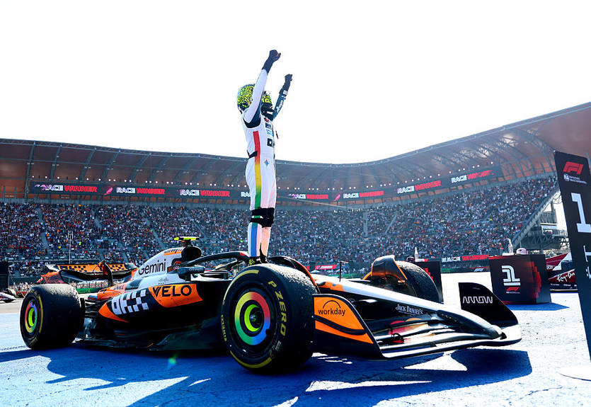 Норріс став переможцем Гран-прі Мексики і вийшов у лідери чемпіонату