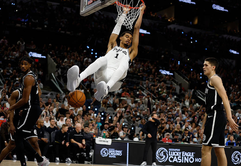 Вембаньяма встановив унікальний рекорд НБА в матчі проти Брукліна