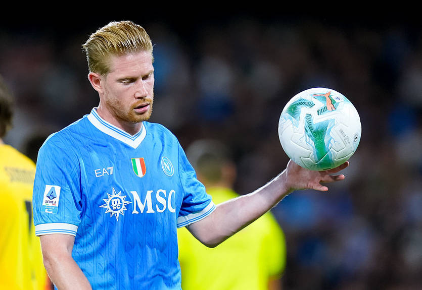 Наполи надолго потерял Де Брюйне