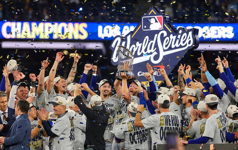 Лос-Анджелес Доджерс - чемпионы Мировой серии MLB / Getty Images