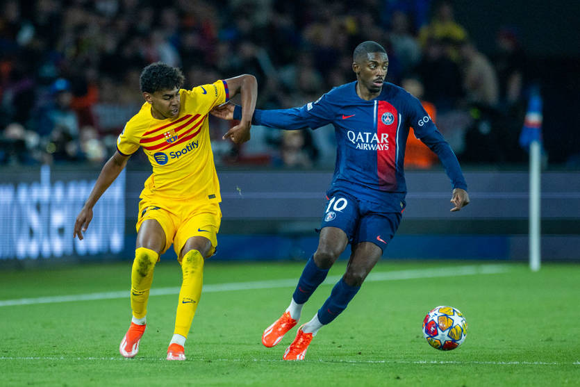 Ламін Ямаль і Усман Дембеле / Getty Images