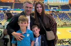 Сергей Ребров в четвертый раз стал отцом