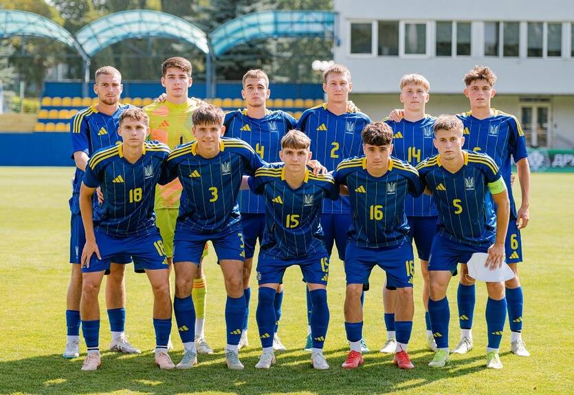 Юношеская сборная Украины с разгромной победы стартовала в отборе Евро-2026