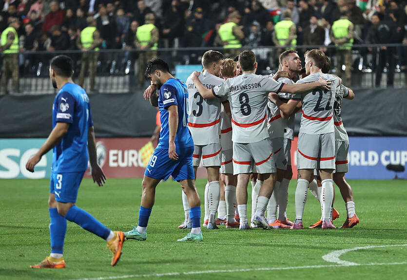 Сборная Исландии уверенно обыграла Азербайджан