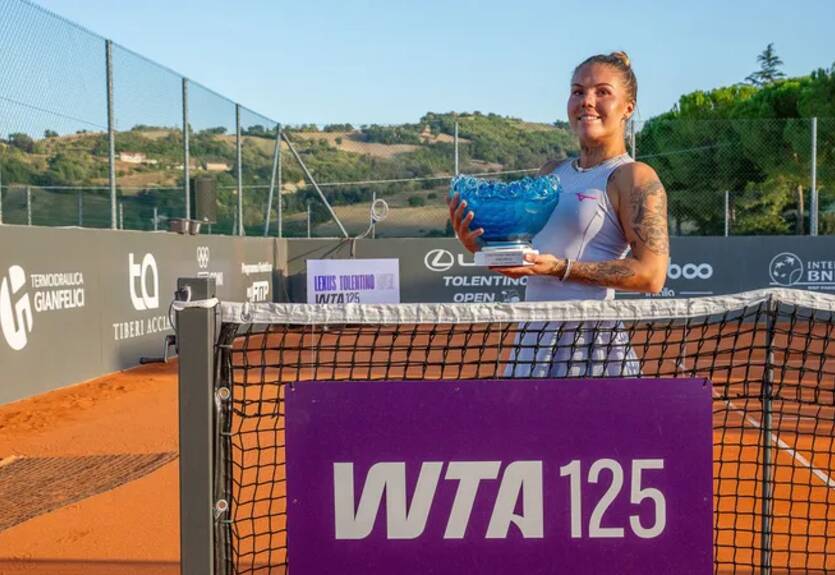Олийникова вышла в полуфинал турнира WTA 125 в Чили