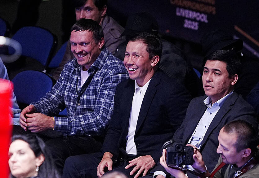 Усик: Поздравляю Головкина с назначением на должность президента World Boxing