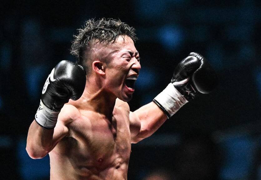 Младший брат Иноуэ завоевал чемпионский пояс в легчайшем весе