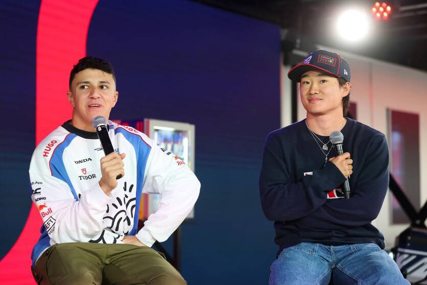 Изак Аджар и Юки Цунода / Red Bull Content Pool