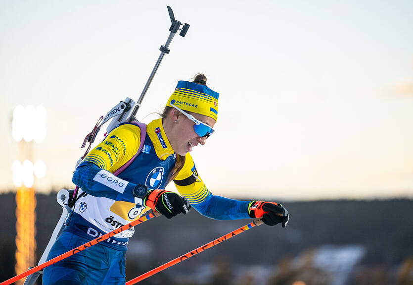 Украина определилась с составом на женский спринт в Эстерсунде