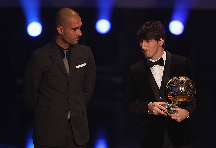 Месси - о Гвардиоле: Он для меня лучший из всех Месси - о Гвардиоле: Он для меня лучший из всех