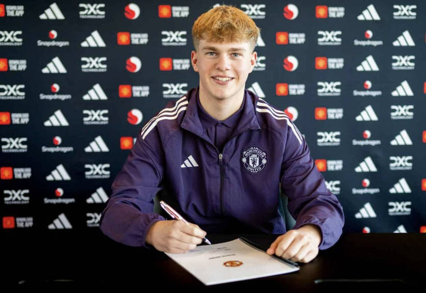 Манчестер Юнайтед подписал вратаря юношеской сборной Англии