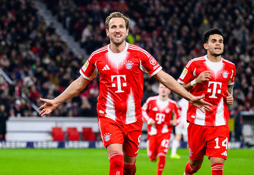 Бавария с хет-триком Кейна разбила в гостях Штутгарт