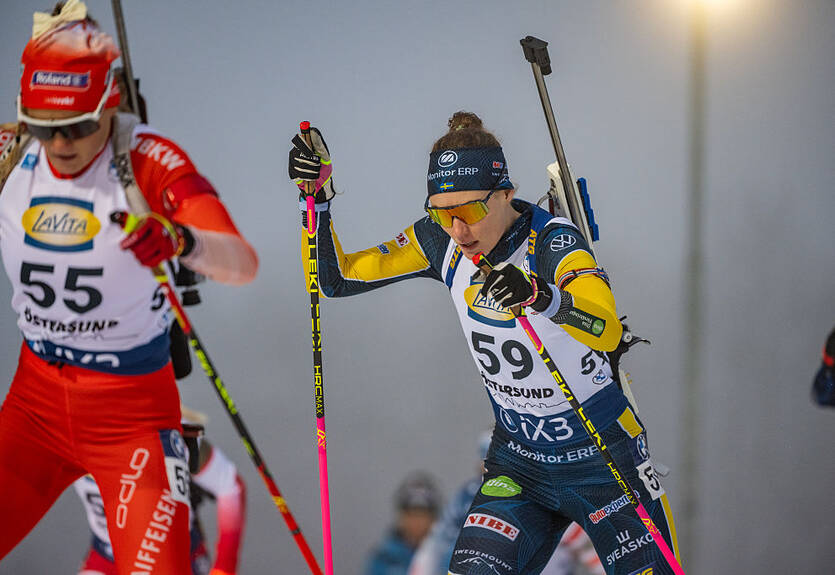 Ханна Оберг повторила достижение Робера в гонке преследования