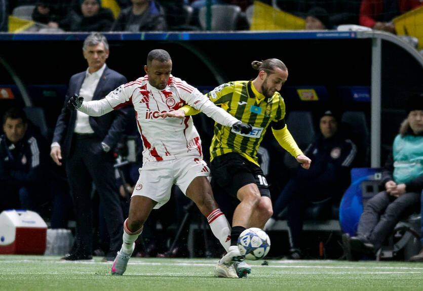 Олимпиакос без Яремчука обыграл Кайрат