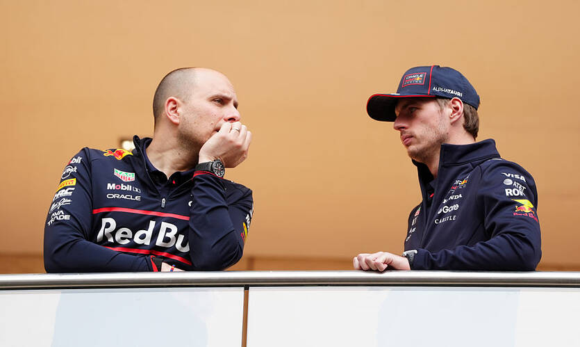 Джанпьеро Ламбьязе и Макс Ферстаппен / Getty Images