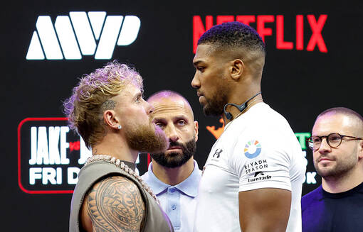 Netflix представил официальный трейлер боя Пол - Джошуа