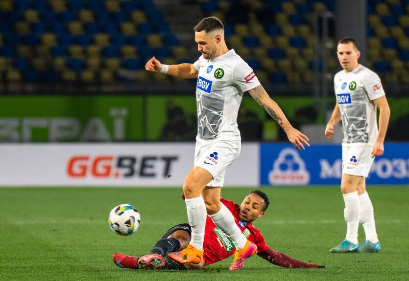 Полісся втримало перемогу проти Карпати Полісся втримало перемогу проти Карпати