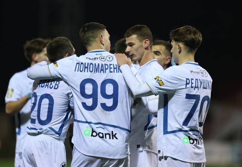 Динамо уверенно обыграло Верес
