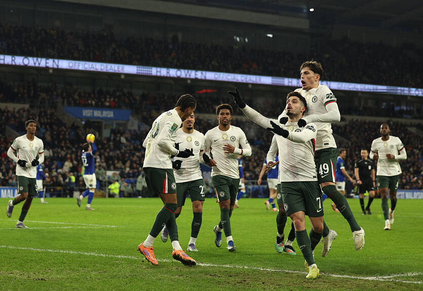 Челси резервом вырвал победу у Кардиффа в Кубке лиги