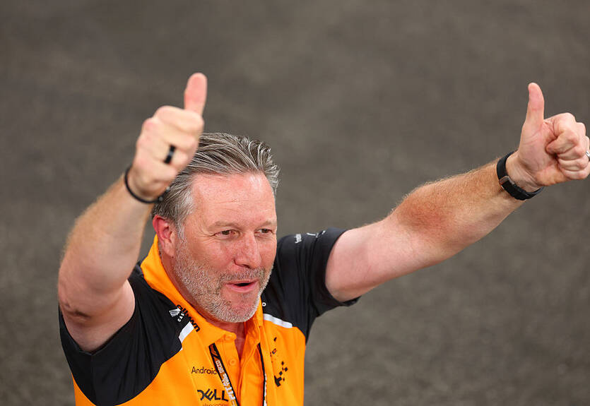 Зак Браун рассказал, как Макларен готовится к следующему сезону