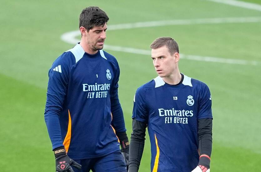 Тібо Куртуа та Андрій Лунін / Getty Images