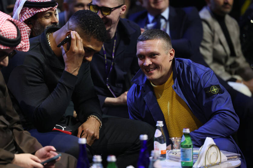 Александр Усик и Энтони Джошуа / Getty Images