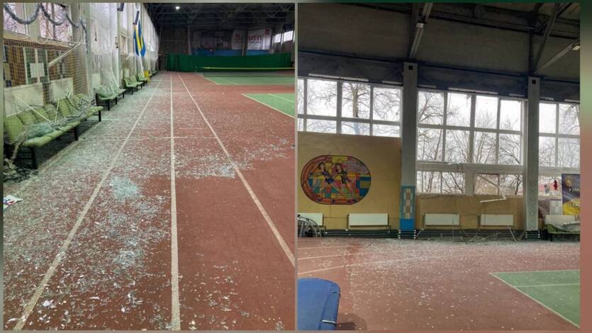 Легкоатлетичний манеж / Telegram iSport.ua