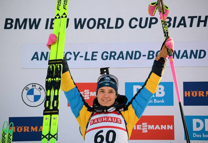 Ханна Еберг виграла спринт в Ансі, Дмитренко потрапила в топ-25